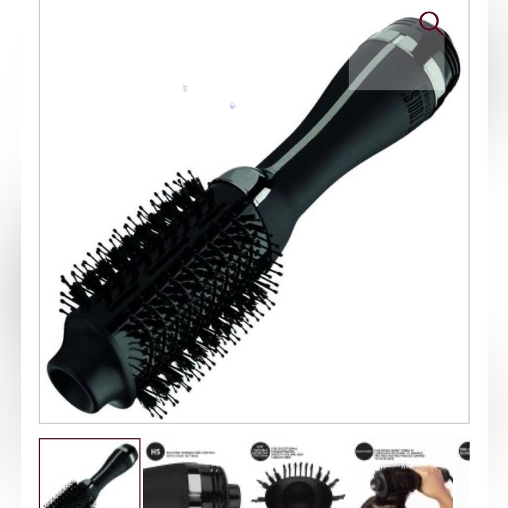 Hot tools blow dry brush